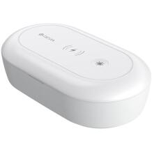 Devia Juhtmevaba laadimise desinfitseerimiskarp 120EL1050001, 10W, 99,99% desinfitseerimine, Qi juhtmevaba laadimine, 191x203x13mm