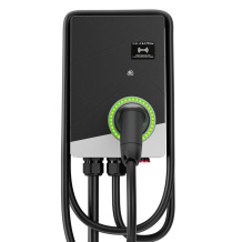 EV Charge CUBE-EU02 sieninis įkroviklis 11 kW, Type 2, 3 fazės, 16 A, 6 m kabelis, su programėle, juodas