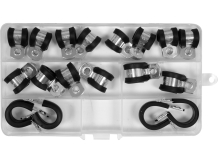 Metāla/Gumijas Savilcēju Komplekts Ø6-16mm (18gab.) YT-067833 YATO