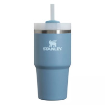 Термокружка с трубочкой The Quencher H2.O FlowState Tumbler 0.6 л сине-фиолетовая Stanley® 2810826364
