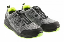 Darba kurpes KEMNITZ LACE SYSTEM S1PS SR FO, HT5K578-44, pelēka melange/zaļa, izmērs 44, ar alumīnija purngalu un pretizslīdes zoli.