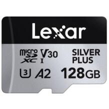 Lexar SILVER PLUS | 128 GB | microSDXC | Flash memory class 10