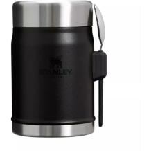 Stanley Термос для еды 28113530105 0.4L, черный, сохраняет тепло до 7ч, сохраняет холод до 7ч