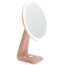 Rio Kõrge jõudlusega meigipeegel MMDL-EU/1,0, Ø 24.5cm, 2000mAh, LED valgustus, 85° pööratav disain