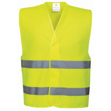 Светоотражающий жилет, Pesso, LS-RSV001G-SM, CL2, желтый, S/M