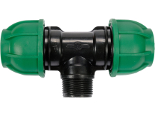 Voolikuühendus PP GZ 32mm x 1/2"; x 32mm 88905 FLO