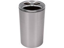 Zobu birstes turētājs, FALA, 69351, niķeļa krāsa, 118 mm augsts, plastmasa