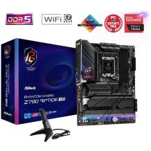 Asrock Mātesplate Z890 Riptide WiFi, Z890 Riptide WiFi, 244mm, 305mm, UEFI AMI, 7.1 kanāli, 256GB, DDR5-SDRAM, 4xDIMM, 1xM.2