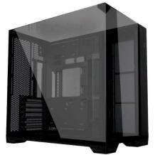 Lian Li Korpus O11 VISION COMPACT G99.O11VPX.00, 2x2.5" SSD, 2x3.5" HDD, 2xUSB 3.0, 1xUSB Type-C, 7 plėtimosi lizdai