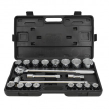 Instrumentu komplekts (21gab.) 3/4" AW39021 AWTOOLS