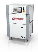 Suru kompressor 11 kW FM11, Champion, CC1183627, 1,39 m3/min, 10 bar, 11 kW 400/50/3 IP55, IE3, rihmapidamine, min. 1 °C, 73 dB(A), C-Pro-2, 667x630x1050, 4000 h/1 aasta