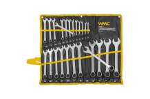 Combination Wrenches 6-32 mm, 25 pcs, WMC TOOLS, WMC-5261P