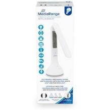 Mediarange LED lauavalgus MROS502, valge, 0.2 kg, LCD ekraan, vahetatavad valguse värvid, reguleeritav heledus