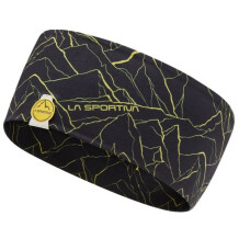 Повязка на голову MOUNTAIN Headband, LA SPORTIVA, 8020647919741, Материал: 94% полиэстер, 6% эластан, Цвет: ЧЕРНЫЙ-ЖЕЛТЫЙ, Размер: L_XL