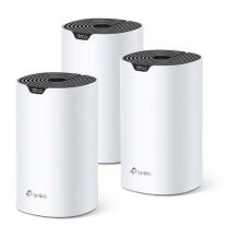 TP-Link Deco S4 (3-pack) bevielių maršrutizatorių komplektas Mesh Wi-Fi 5 iki 1167 Mbps 3× įrenginiai 2× WAN/LAN prievadai 2× antenos kiekviename Balta