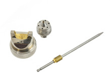 Smidzināšanas pistoles rezerves daļas, 1.4 mm sprausla, adata, gaisa vāciņš, G01132, GEKO