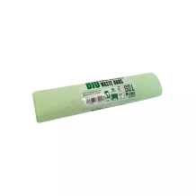 Atkritumu maisi kompostējami BioBag 35183225 60L 17mkr. 57x90cm zaļi (5 gab. rullī)