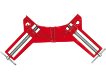 Toya 38750 Stūra spīles 90° 75 mm Alumīnijs Divas skrūves Sarkana