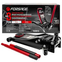 Zema profila hidrauliskais domkrats 3 t 75–510 mm F-T830018 Forsage