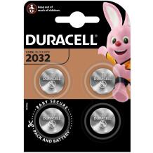 Duracell Aku CR2032 blister 4tk, 3 V, 4 tk.
