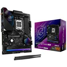 Asrock Emaplaat B850 RIPTIDE WIFI, AMD Socket AM5, 4 x DDR5 DIMM, 1 x PCIe 5.0 x16, 1 x HDMI, 802.11be Wi-Fi 7