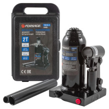 Butelinis domkratas FORSAGE F-T90204S 2 t su dėklu ir saugos vožtuvu