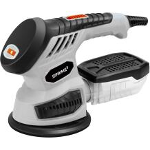 Prime3 Slīpmašīna TOS51, 260 W, 6000-28000 apgr./min, 125 mm, 1,8 m vads, 12 slīppapīri