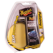 Meguiar's G3502INT D/A urbja darbināms komplekts – 4" vaskošanas spilventiņš + Ultimate Polish Pre Wax 118 ml