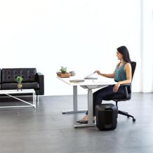 Fellowes Smulkintuvas LX45 4400501, 4 m/min, 8 lapų, 17 l, P-4, kryžminis pjovimas, saugos užraktas