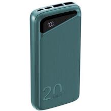 Navitel PWR20 MX Green PWR20 MX Green, 20000mAh, 3.7V, 74Wh, 2xUSB-A, kahepoolsed USB-C, mikro-USB