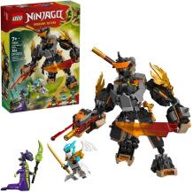 Lego NINJAGO Механизм миссии Коула и Дракон Зейн 71854, 364 детали, 3 минифигурки, 19см высота, 3 оружия