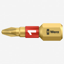 PH #1 25mm uzgalis, WERA, 056400, Diamond pārklājums, 1/4" hex drive