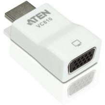 Aten HDMI kuni VGA muundur VC810-AT, 1 x HDB-15 Female, 1 x HDMI Type A Male, valge