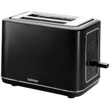 Zelmer Skrudintuvas ZTS7990 71305688P, 870 W, 2 riekelės, elektroninis valdymas, juodas, nuimamas trupinių indas