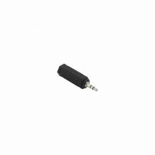 Sbox Helikabel AD.6.3F-3.5M, 6.3mm F, 3.5mm M, nikeldatud pistikud, must värv