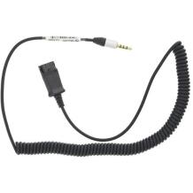 Tellur QD 3.5mm 4-poolne adapter TLL416002, 2.95m, must