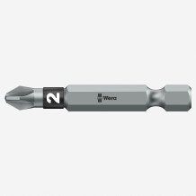BiTorsion skrūvgrieža uzgalis PZ #2, WERA, 05059922001, 50mm garums, 1/4" piedziņa