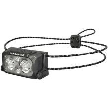 Nitecore NU25 MCT UL, Налобный фонарь, 400 лм, 4.351 кд, 700 мАч, 45 ч, Поликарбонат, Черный, Режим SOS