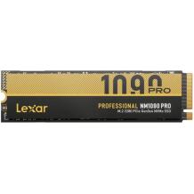 Lexar SSD NM1090 Pro LNM109P004T-RNNNG, 4000 GB, PCIe Gen 5x4, 14000 MB/s, 13000 MB/s, põrutuskindel, 4GB DRAM vahemälu