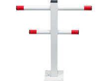 Parkošanās barjera YATO YT-55745 60 cm augstums, 16/55 cm platums, 15x15 cm pamatne