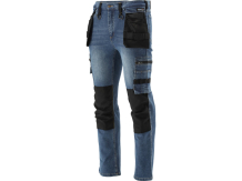 Staipīgas darba bikses DARK BLUE S. L/XL YT-79053 YATO