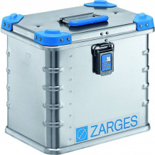 Ящик для хранения EUROBOX 40 x 30 x 34 см 27 л алюминий R407000 ZARGES