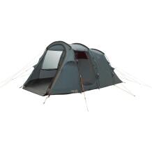 Easy Camp Семейная палатка Hamra 4 120494, 4 человека, 3000 мм, 12 кг, синяя, 1 вход, 1 тамбур, 1 спальное отделение