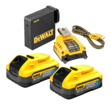 Зарядное устройство, аккумуляторы и USB-адаптер, 2х5Ач; DCB094H2-QW DEWALT