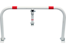 Parkošanās barjera YATO YT-55753 40 cm augstums, 71 cm platums, pamatne 10×4 cm, tērauds