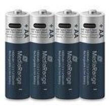 Mediarange Laetav Li-Ion AAA Aku 1.5V 500mAh 4P MRBAT160, Kaal 0.032kg