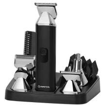 Manta Juuste ja habeme trimmer HT-01BK, 6 otsikut, 3-12mm, IPX7, USB-C, täpsed terad, magnetilised otsikud