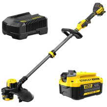 Akumuliatorinė žoliapjovė V20, BL, 33cm, 1x4Ah; SFMCSTB933M-QW STANLEY