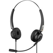 Sandberg Ausinės 126-13, 2.1m, USB, 30mm, 20-7000Hz, 2.7mm mikrofonas, 50-16000Hz, -40dB