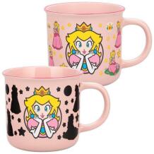 Paladone Super Mario Princess Peach kuumuse muutmise kruus PP14753NN, 350ml, roosa, disain muutub kuuma vedelikuga